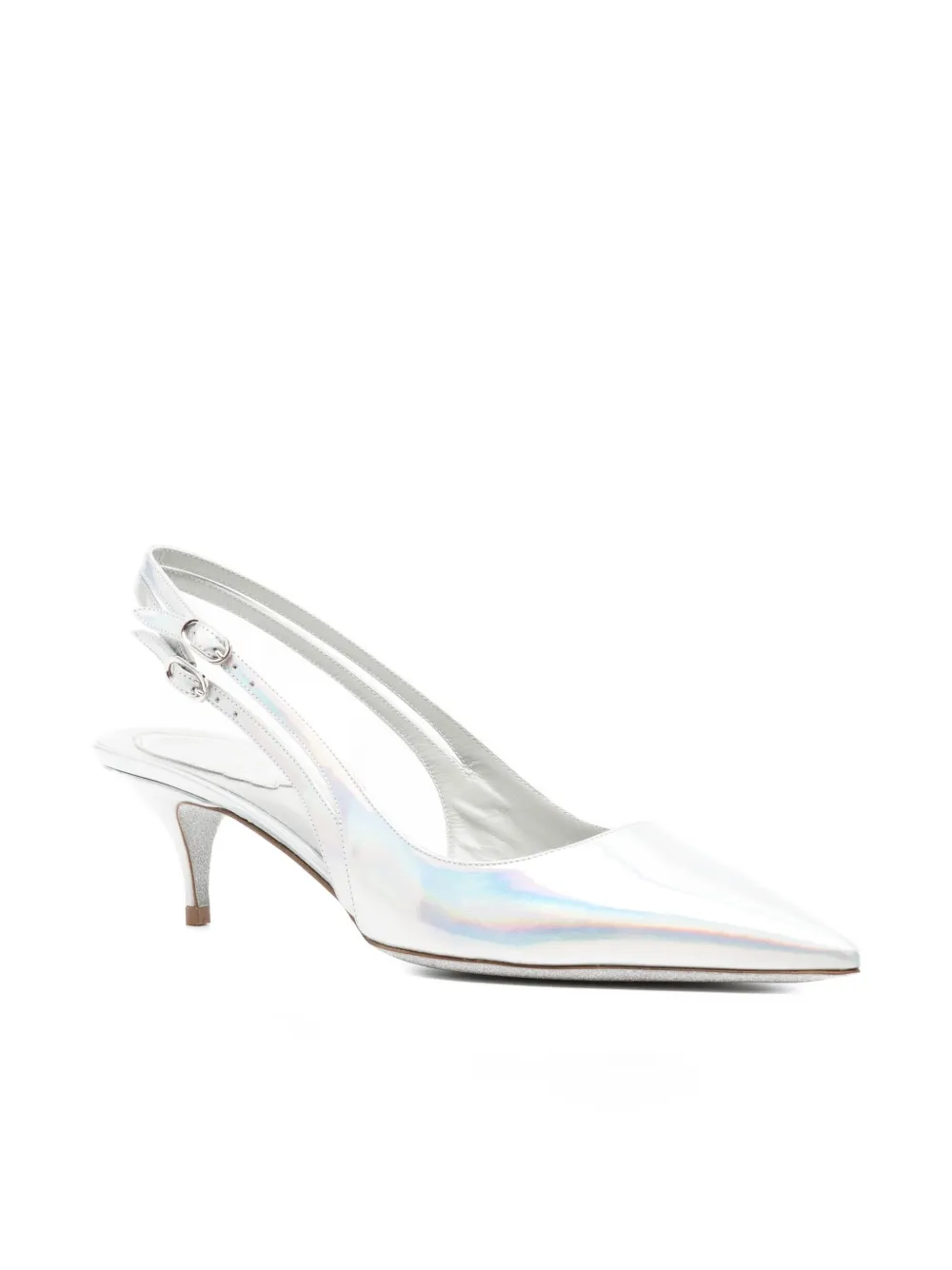 René Caovilla 55mm iridescent slingback pumps | Heeled Pumps | Image 2