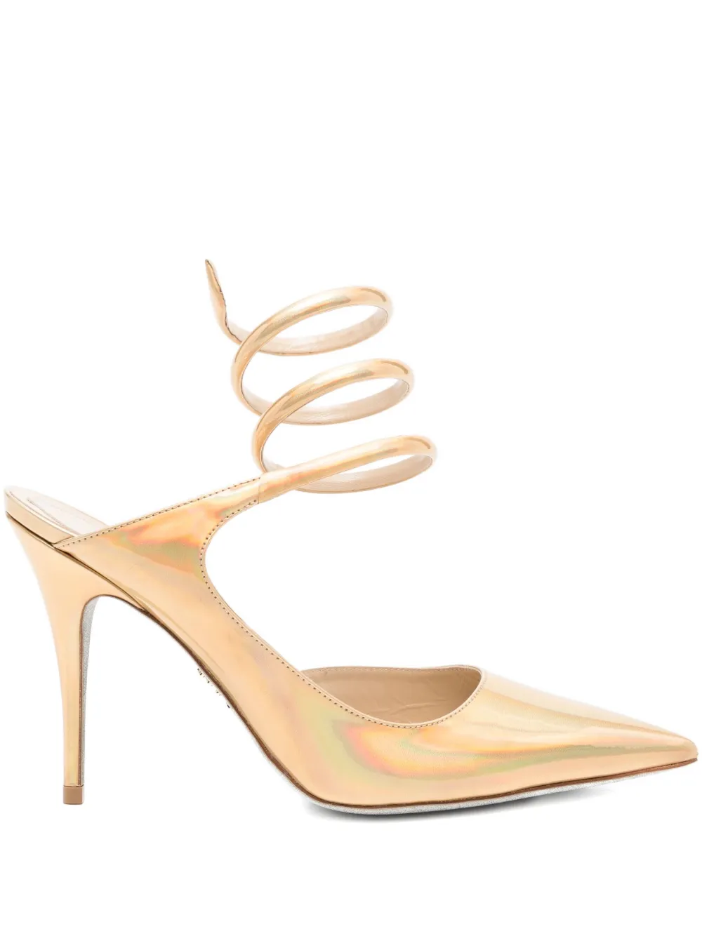 René Caovilla Cleo pumps Yellow