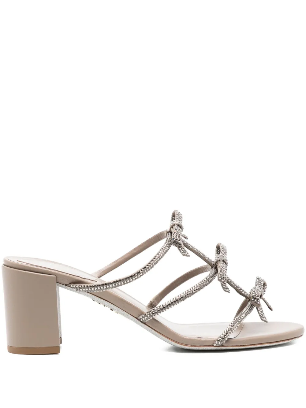 René Caovilla 75mm Caterina sandals Neutrals