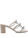 René Caovilla 75mm Caterina sandals - Neutrals