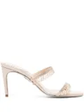 René Caovilla 90mm chandelier sandals - Neutrals