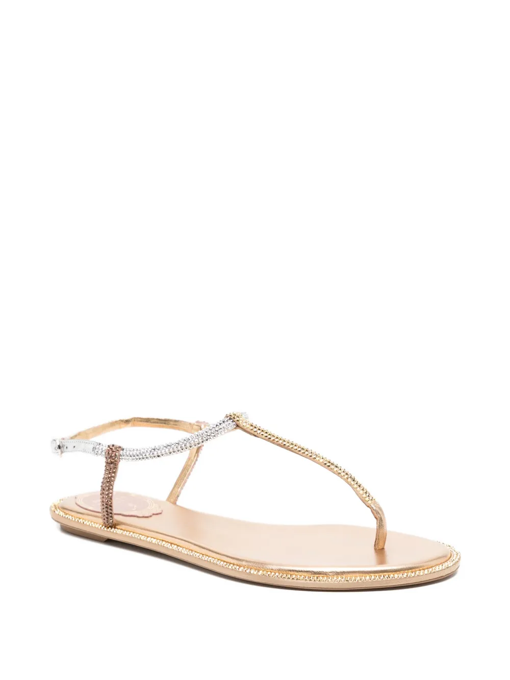 René Caovilla Diana sandals Brown
