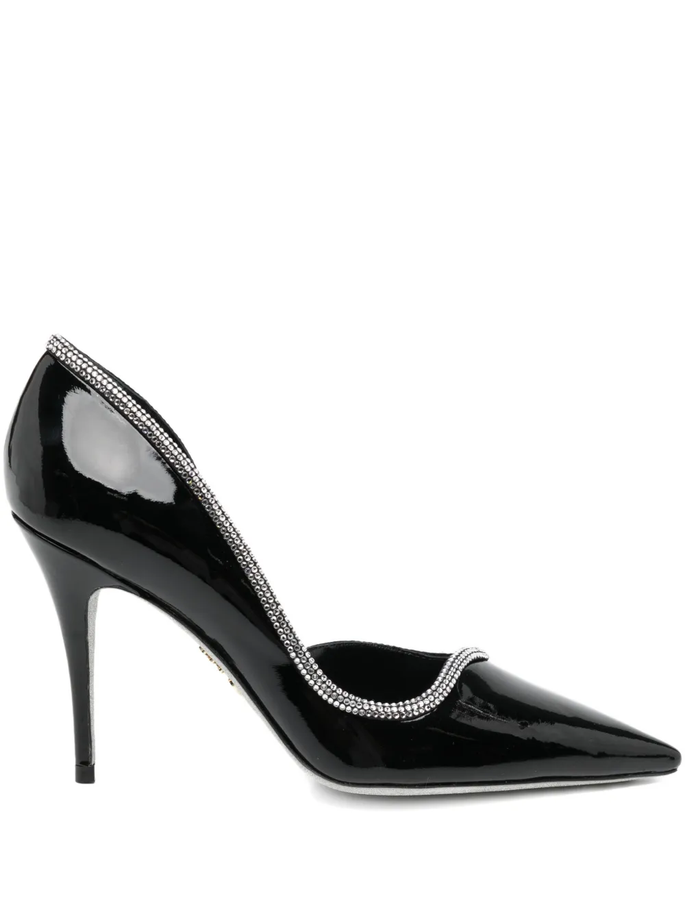 René Caovilla 100mm Onda pumps Black