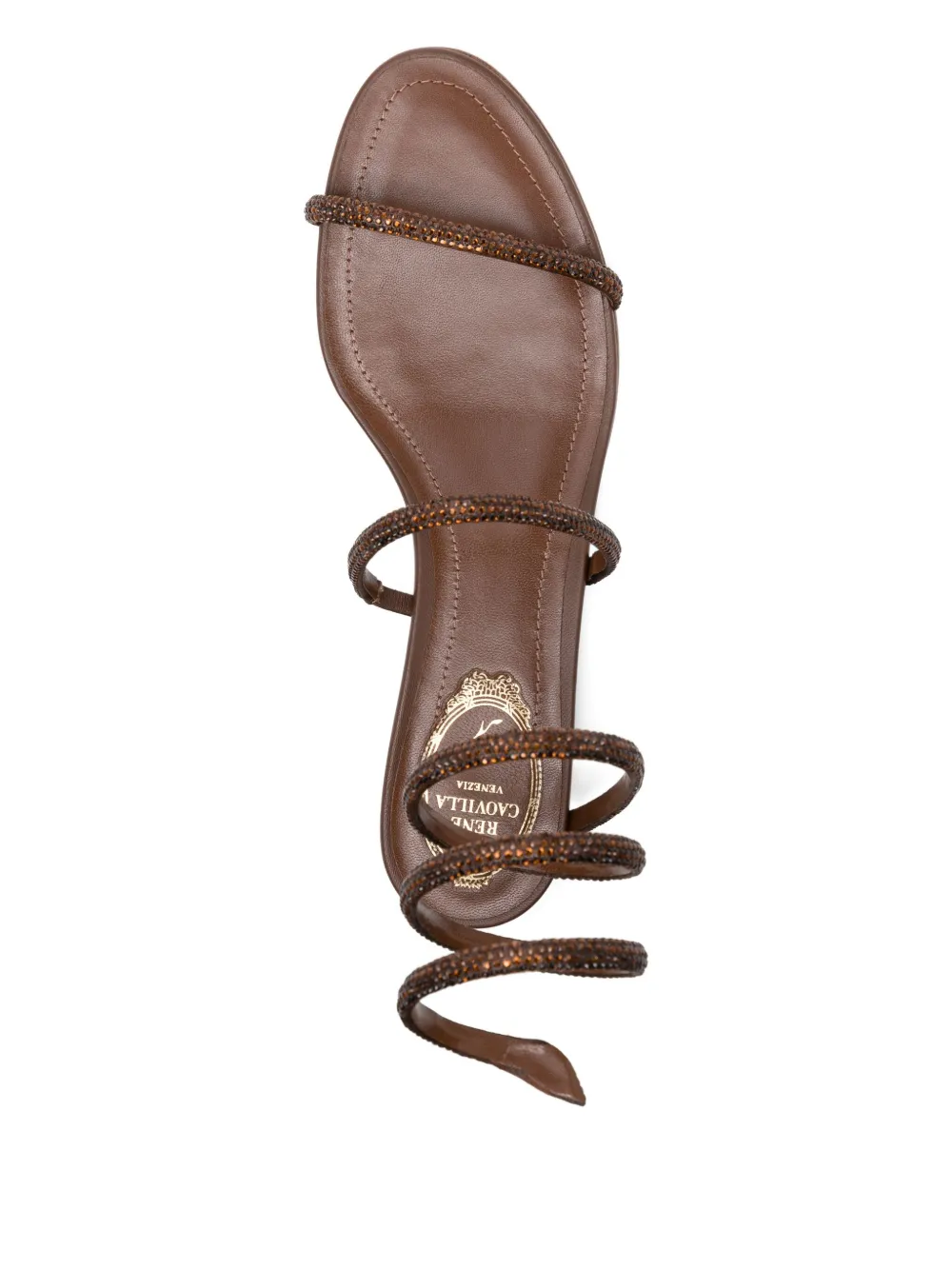 René Caovilla Cleo sandals Brown