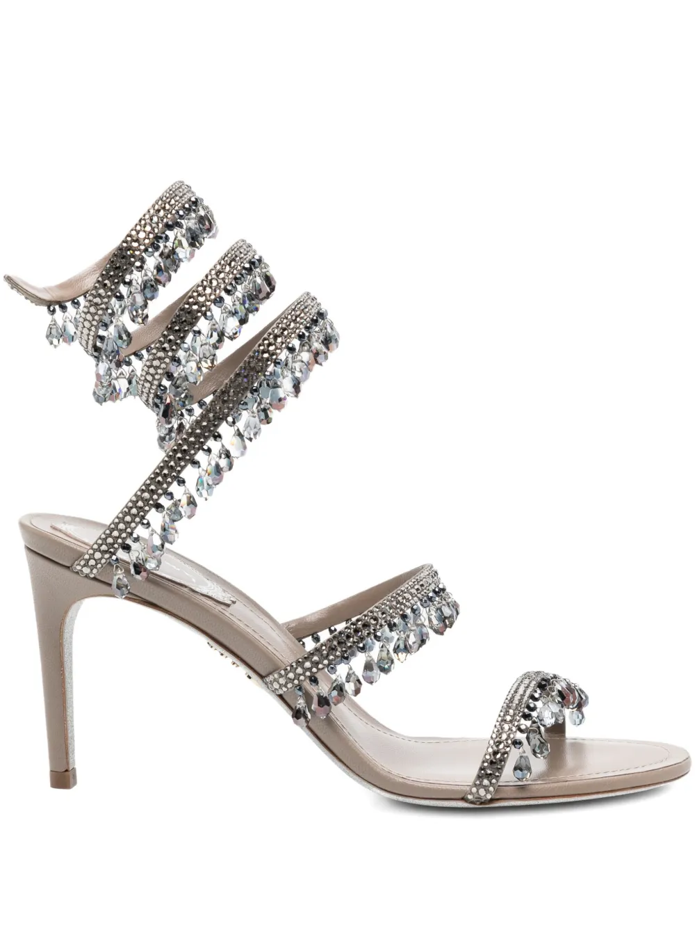René Caovilla Chandelier sandals Neutrals