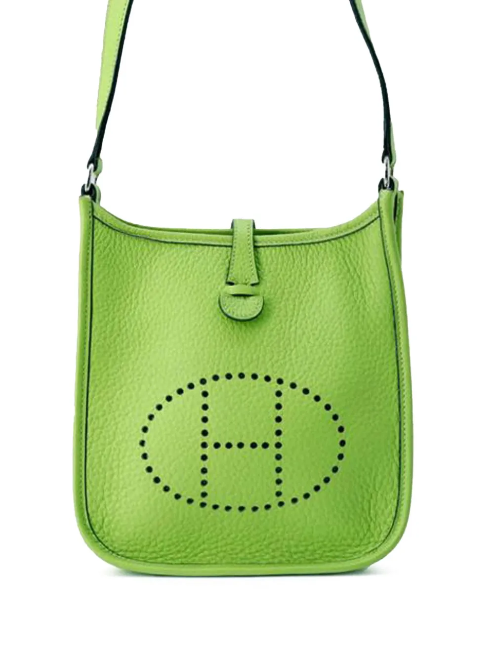 Hermès Pre-Owned 2002 クレマンス エヴリン I TPM ショルダーバッグ - グリーン Hermès Pre-Owned 2002 クレマンス エヴリン I TPM ショルダーバッグ - グリーン