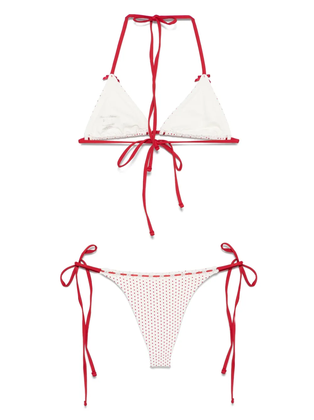 Frankies Bikinis polka dot-print bikini set | Bikinis | Image 2