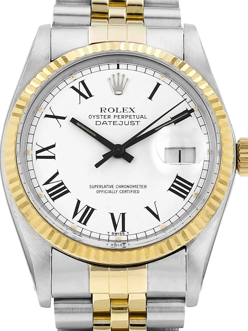 Pre-owned Rolex 1984 Datejust "buckley" 36mm