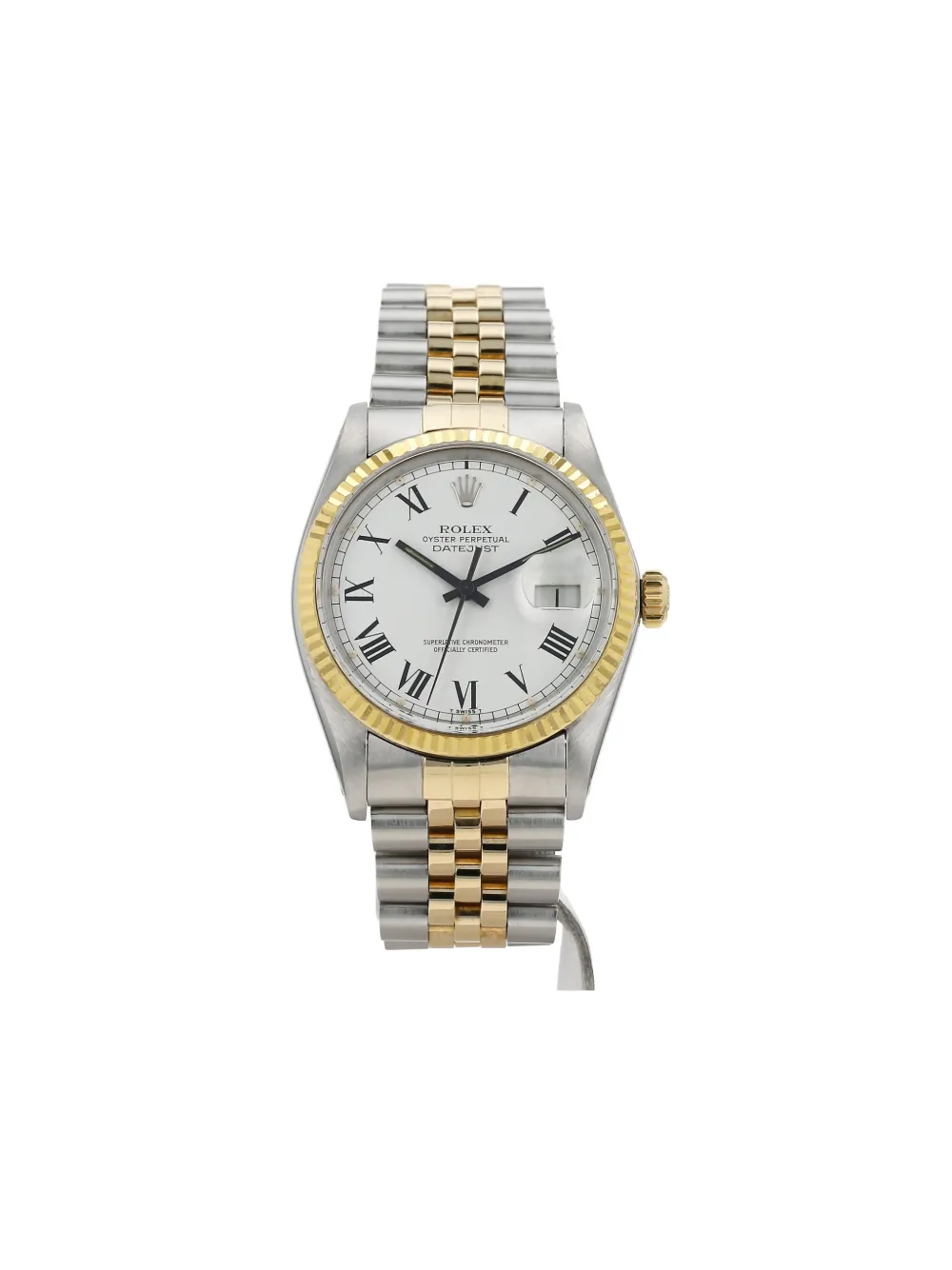 Rolex 1984 Datejust "Buckley" 36mm - ホワイト Rolex 1984 Datejust "Buckley" 36mm - ホワイト