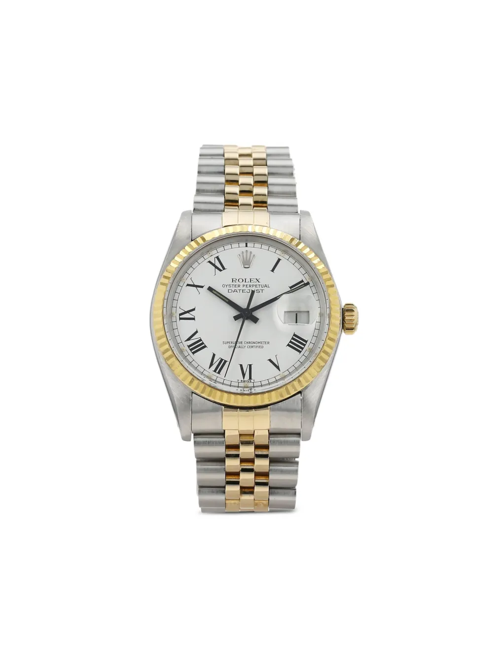 Rolex reloj Datejust Buckley de 36mm 1984 | blanco | Image 1
