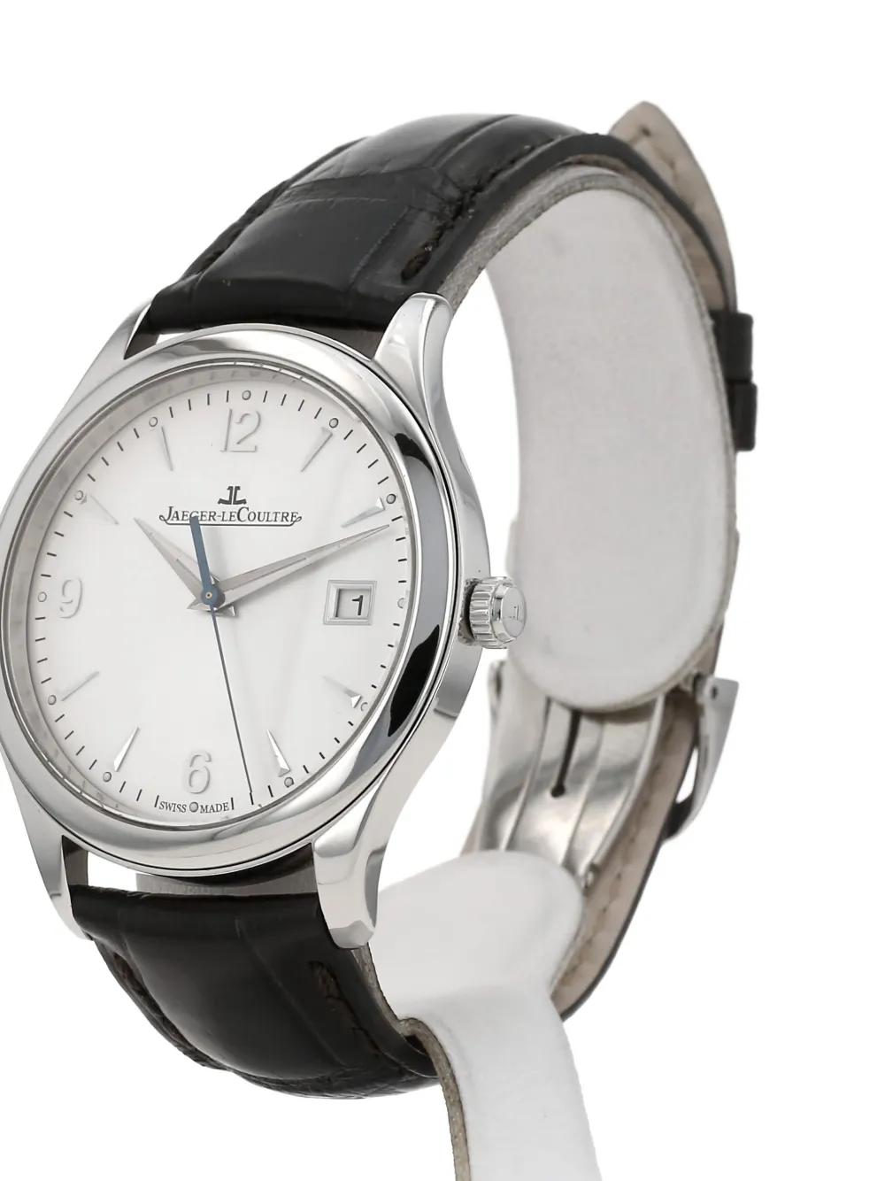 Pre-owned Jaeger-lecoultre 2010s Master Control Date 39mm In White