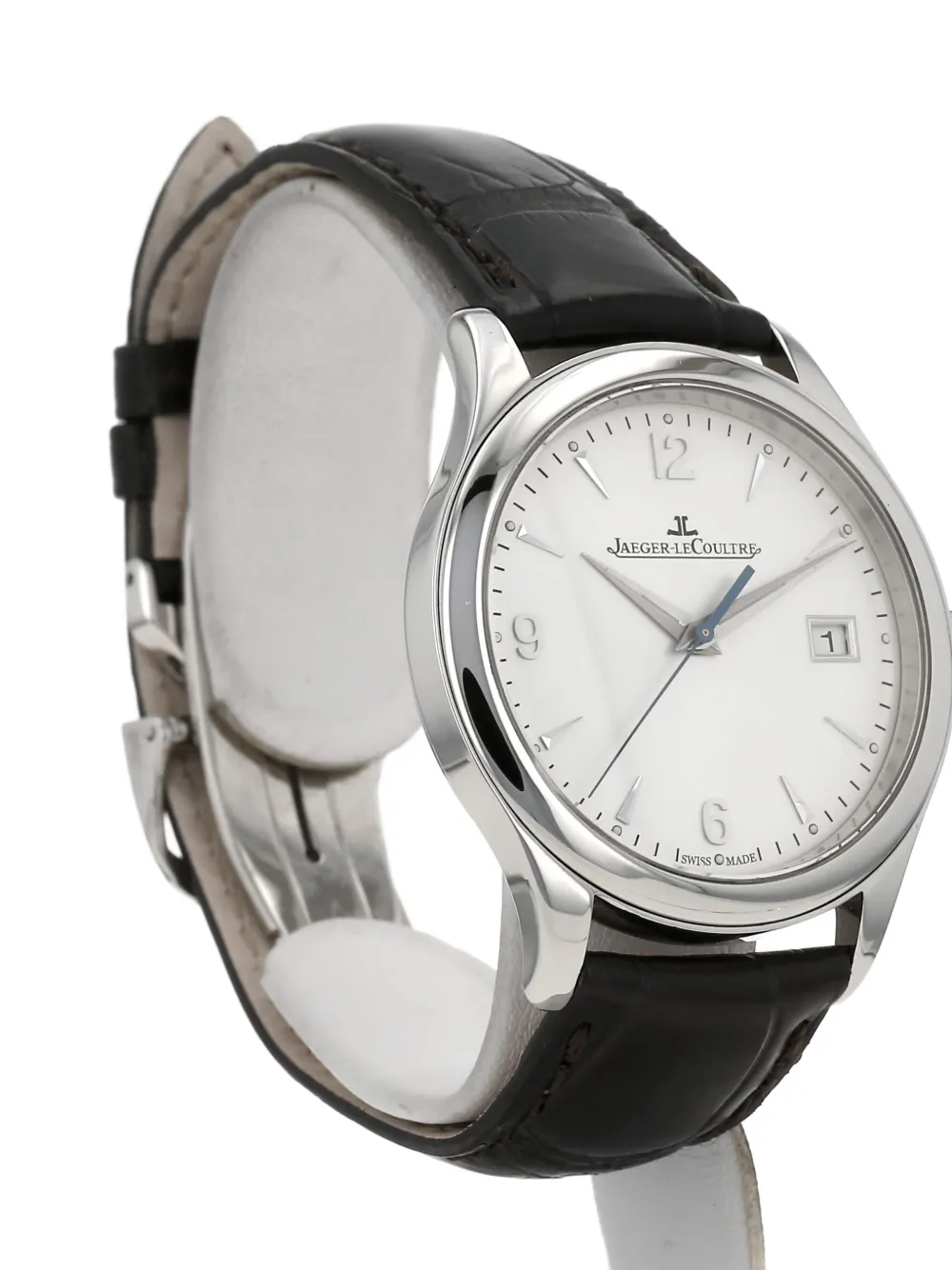 Pre-owned Jaeger-lecoultre 2010s Master Control Date 39mm In White