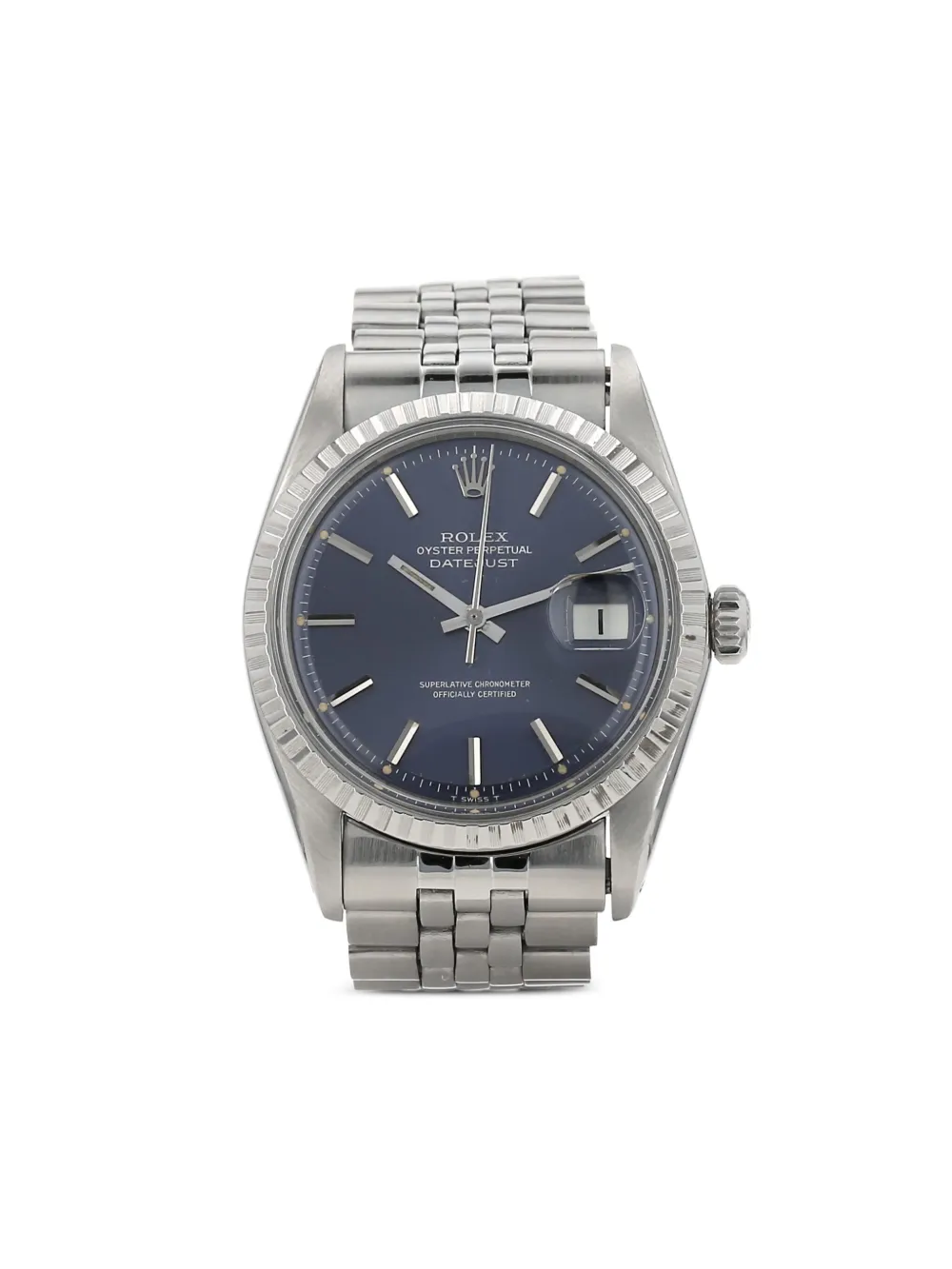 Rolex reloj Datejust de 36mm 1973 | azul | Image 1