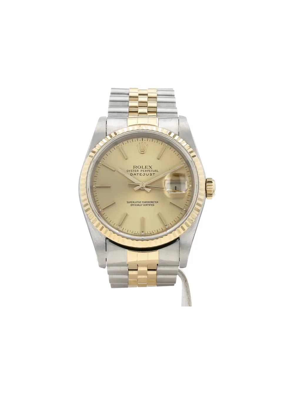Rolex reloj Datejust de 36mm 1990 | dorado | Image 1