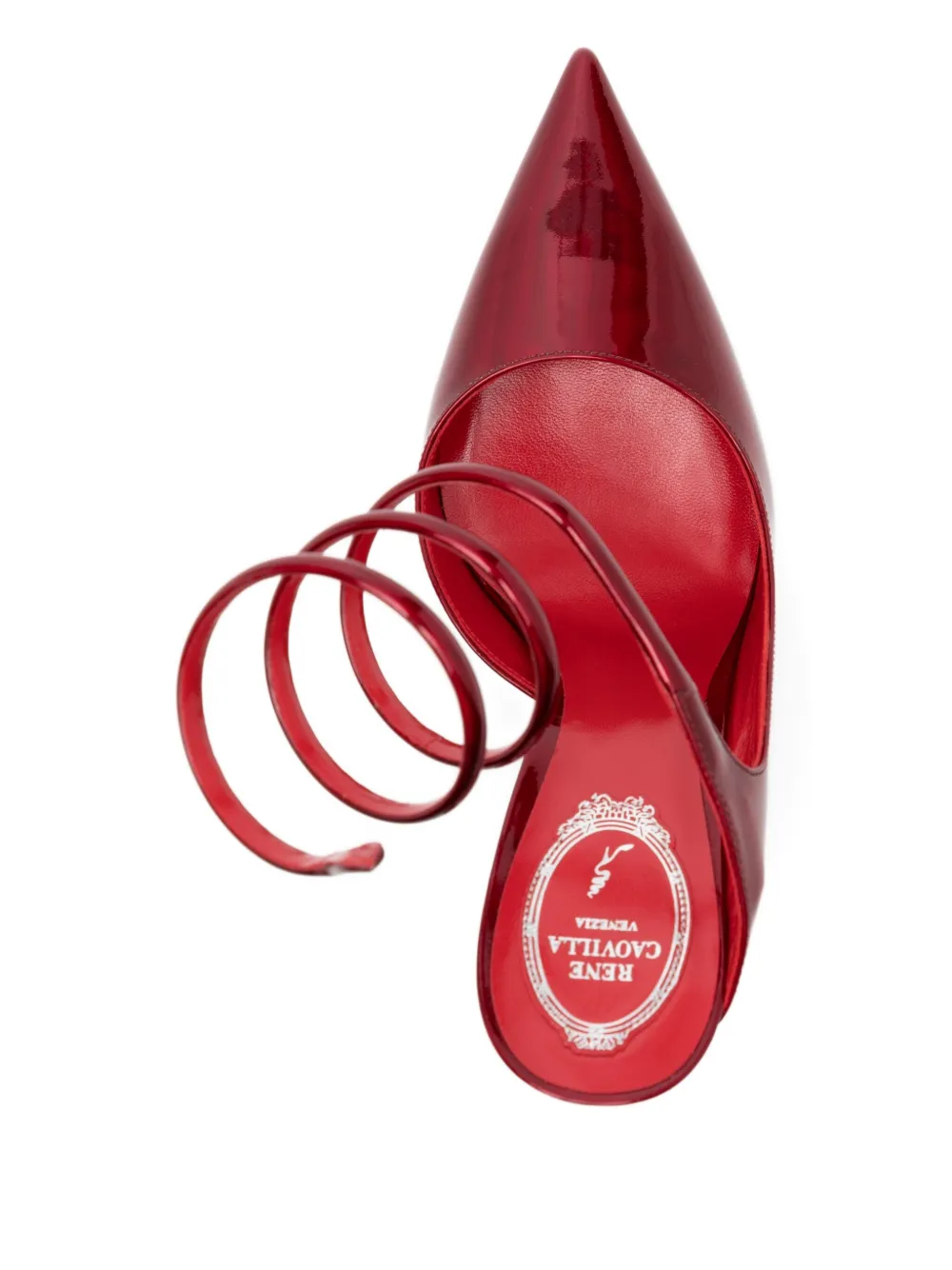 René Caovilla Cleo pumps Red