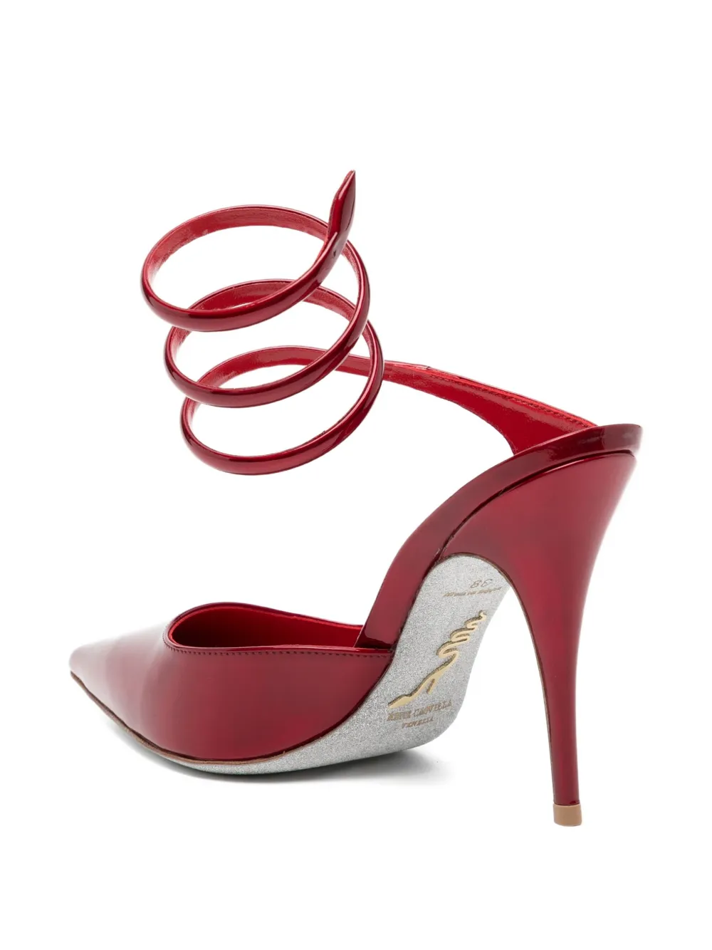 René Caovilla Cleo pumps Red