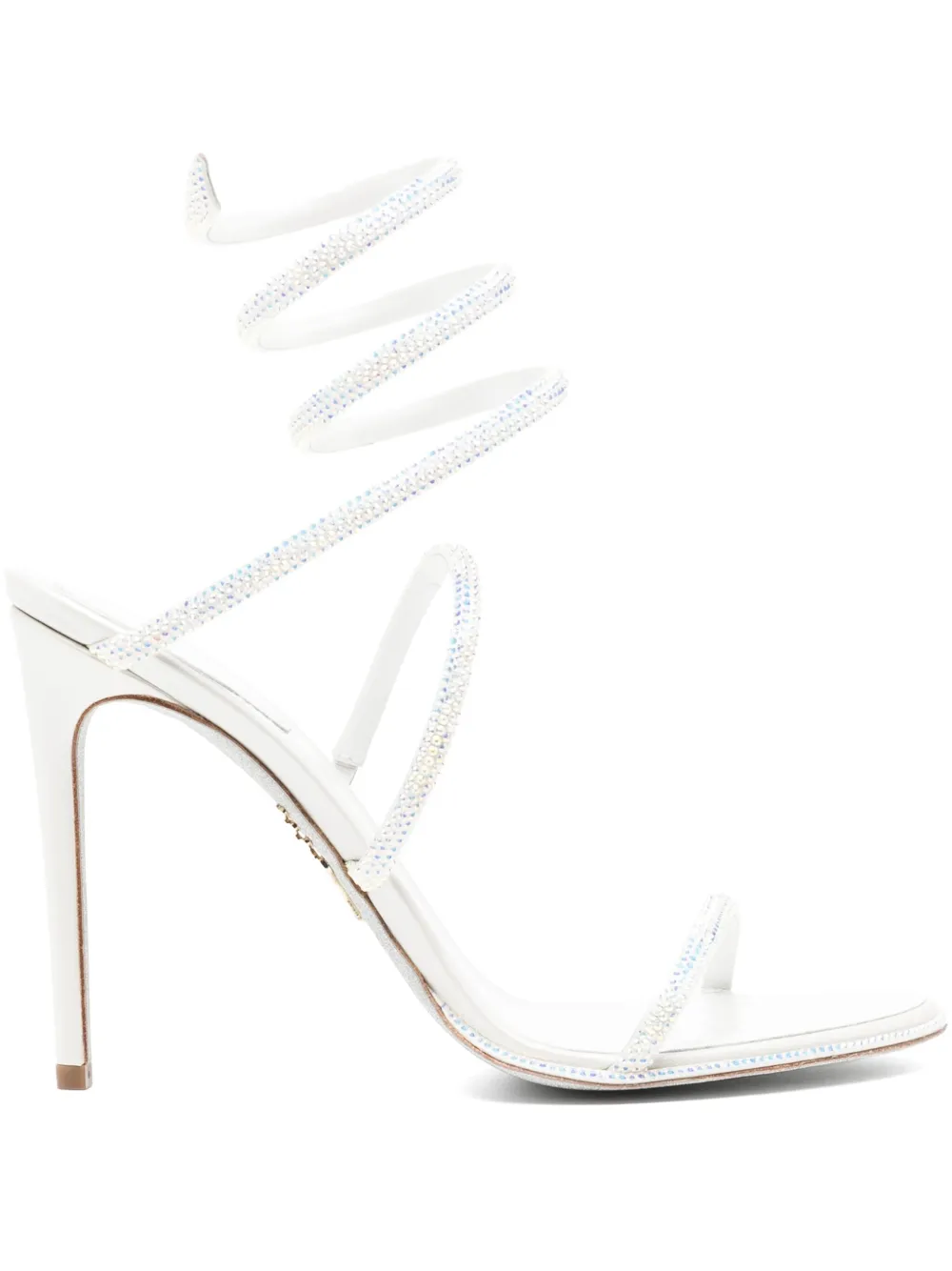 René Caovilla 120mm Cleo sandals White
