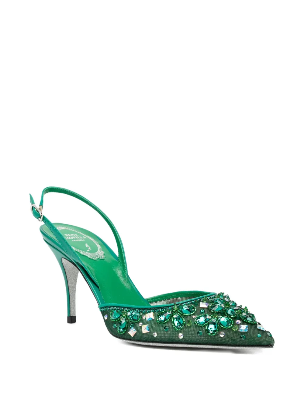 René Caovilla 80mm Cinderella pumps | Heeled Pumps | Image 2