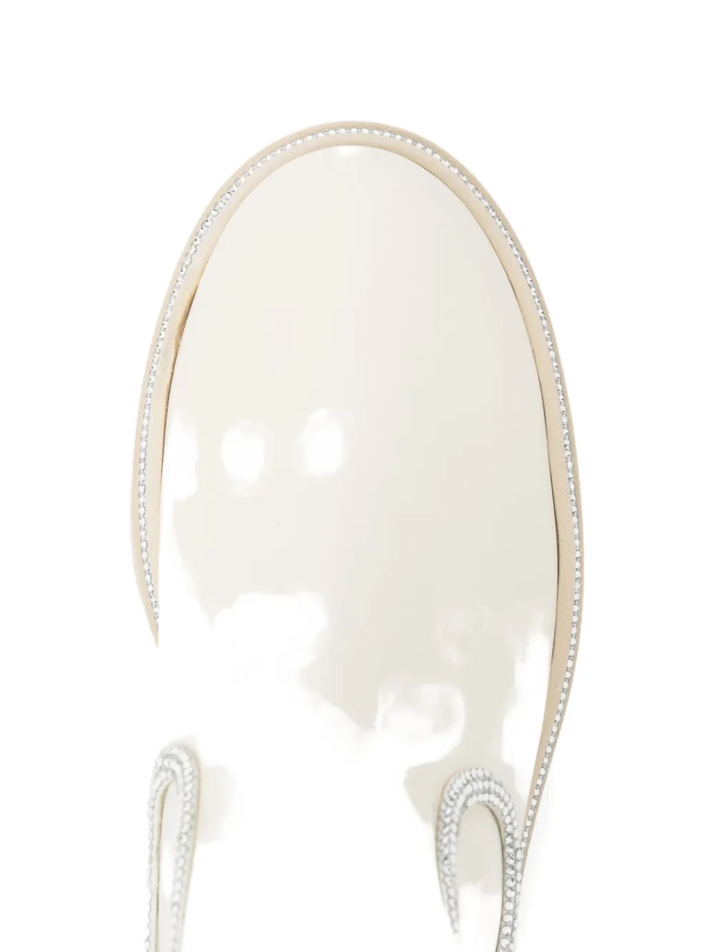 René Caovilla Onda Boots In White