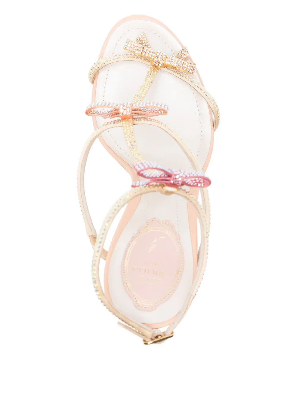 René Caovilla 110mm Caterina sandals Pink