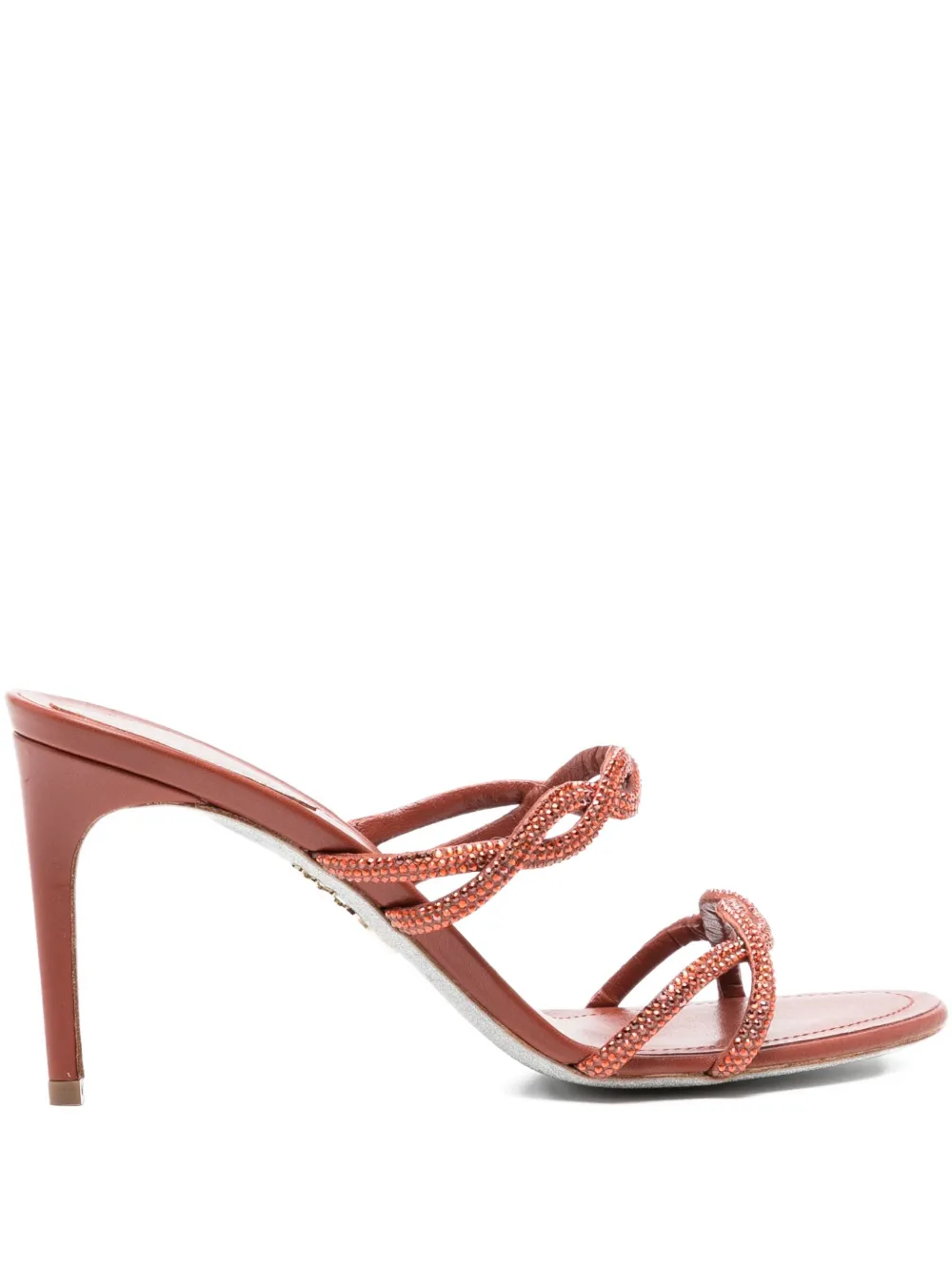 René Caovilla Braid sandals Brown