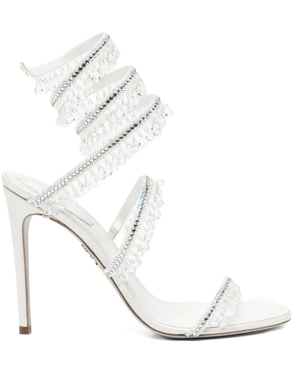 René Caovilla 105mm Chandelier sandals | White | Image 1