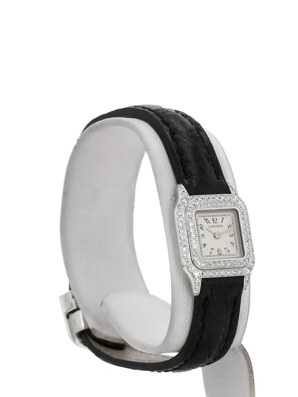 Pre-owned Cartier 1980s Mini Panthère 24mm In White