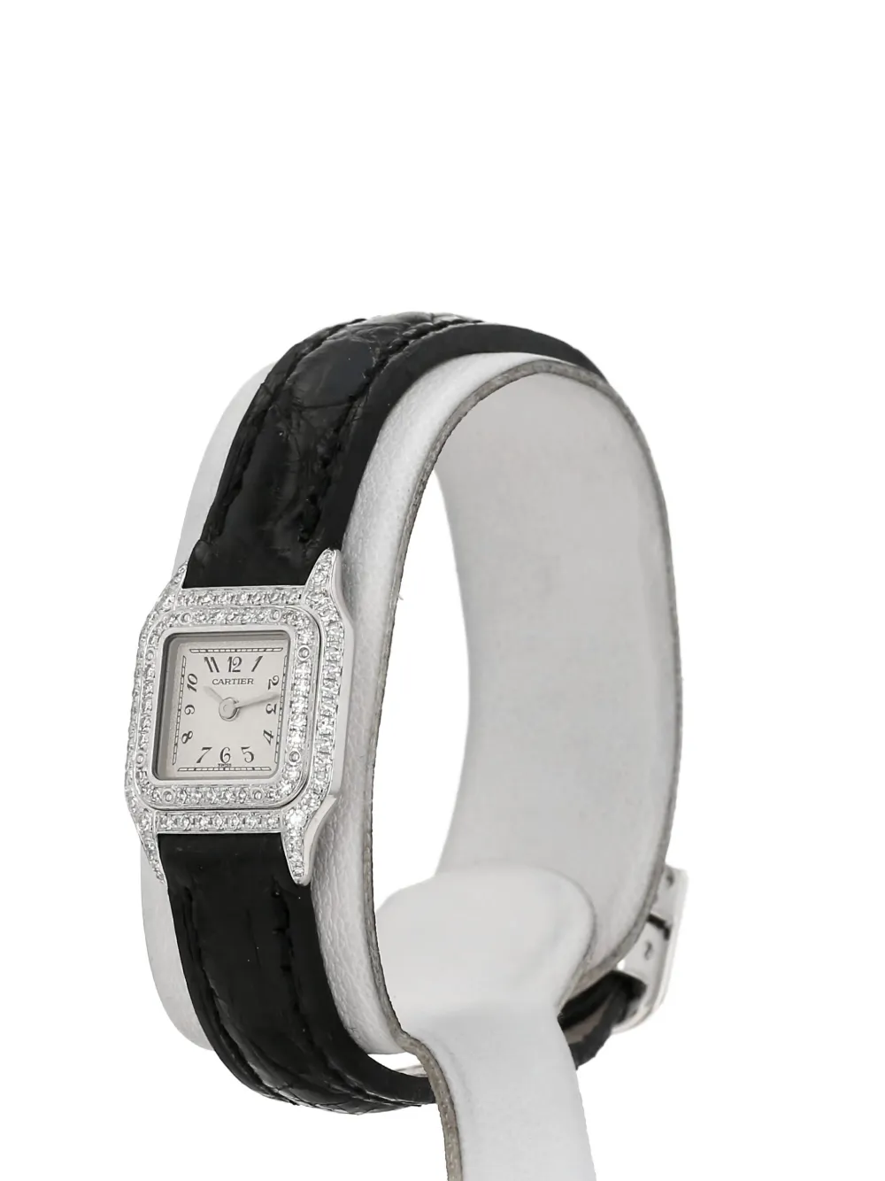 Pre-owned Cartier 1980s Mini Panthère 24mm In White