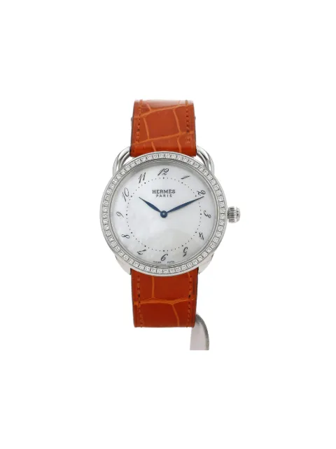 Hermès Pre-Owned ساعة 'أرسو' 38 ملم من عقد 2010