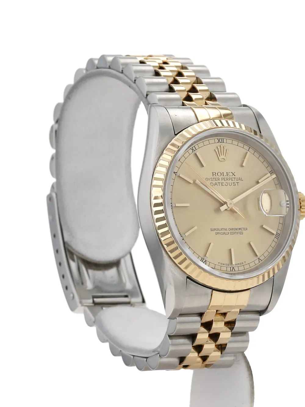 デパート 送料無料 Rolex 1995 Oyster Perpetual Datejust 36mm | Neutrals 時計