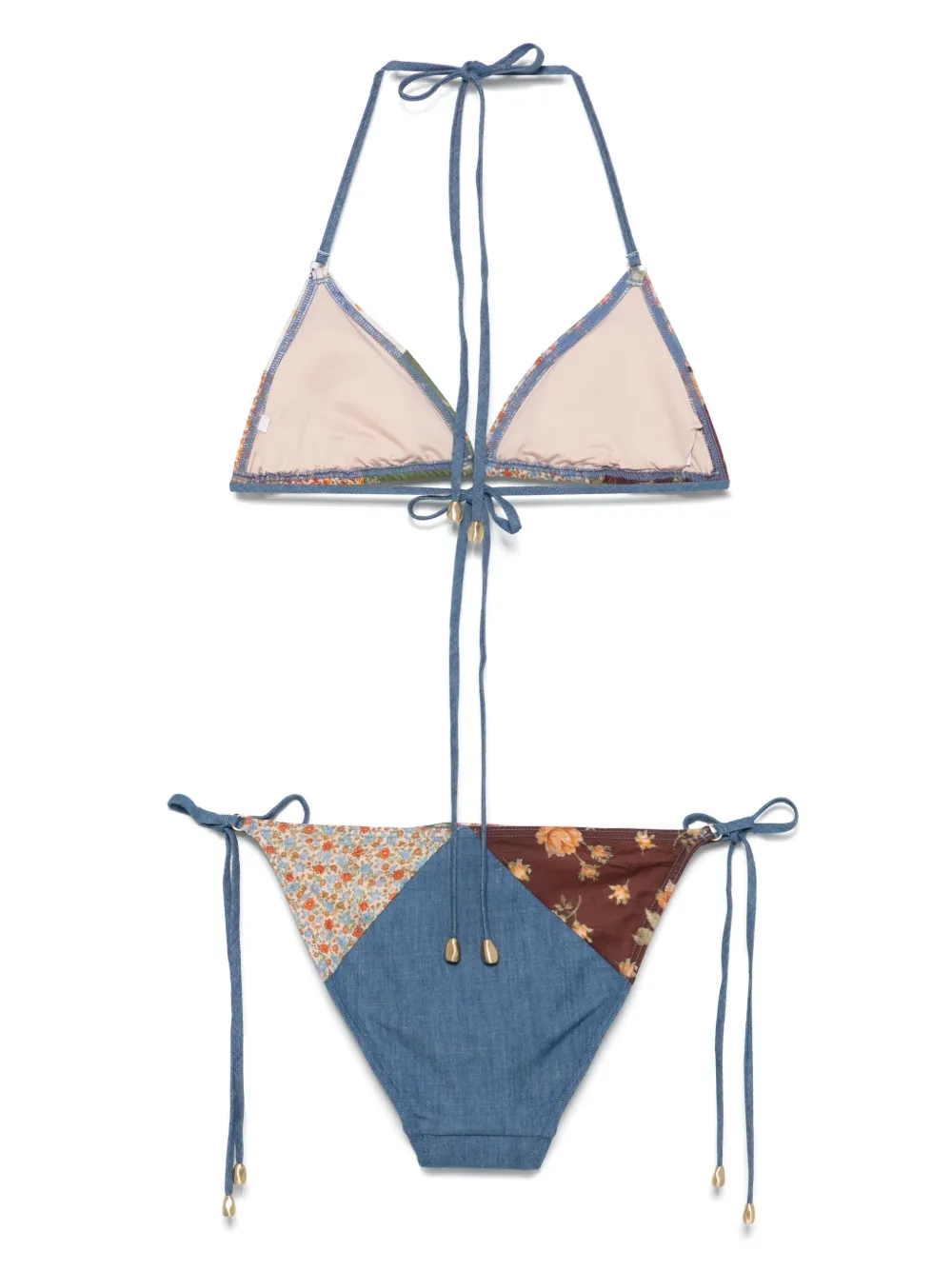 ZIMMERMANN patchwork-print bikini set | Bikinis | Image 2