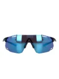 Oakley Cyber Dyno wraparound sunglasses - Blue