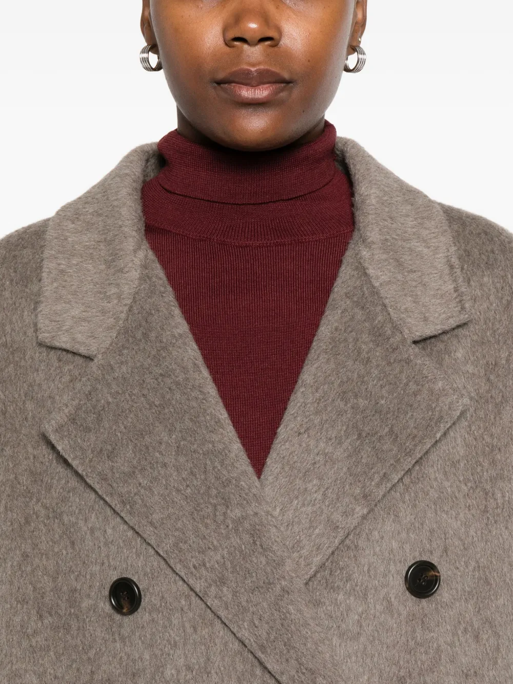 Arma Jas met dubbele rij knopen Grijs