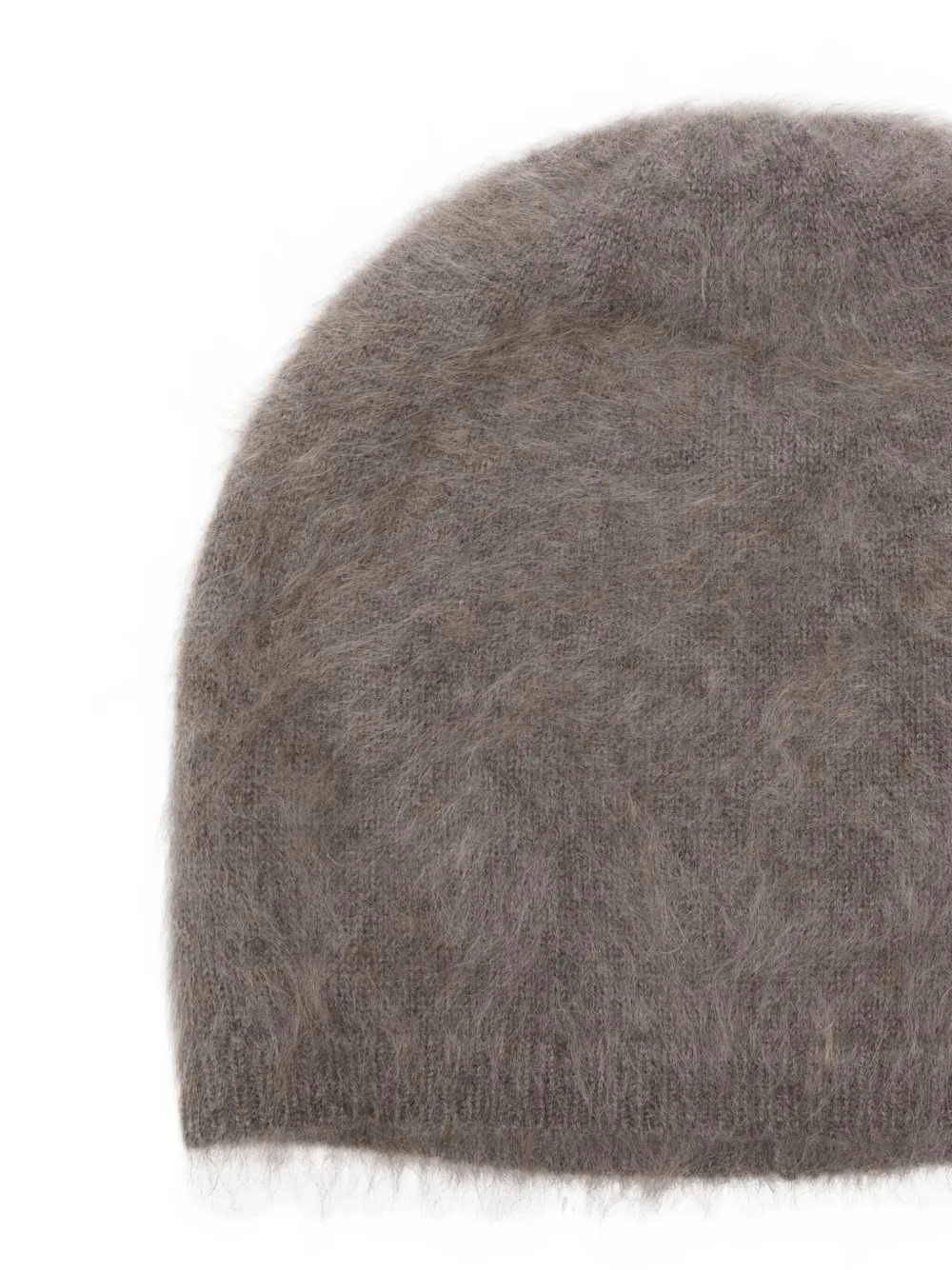 Lisa Yang The Brushed Mohair Beanie In Orange