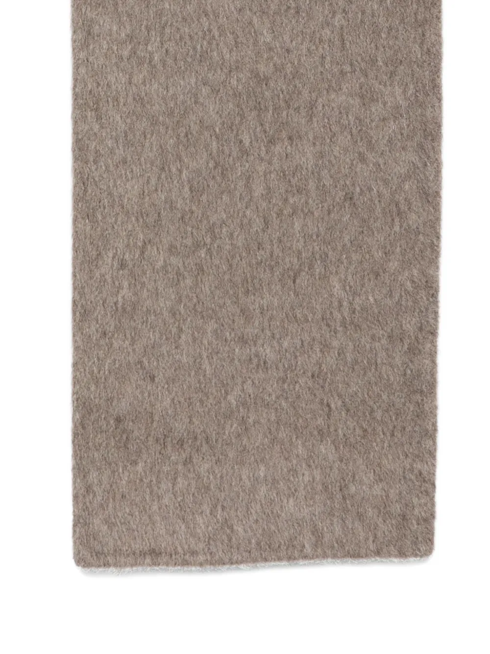 Arma Brushed-texture Scarf In Gray