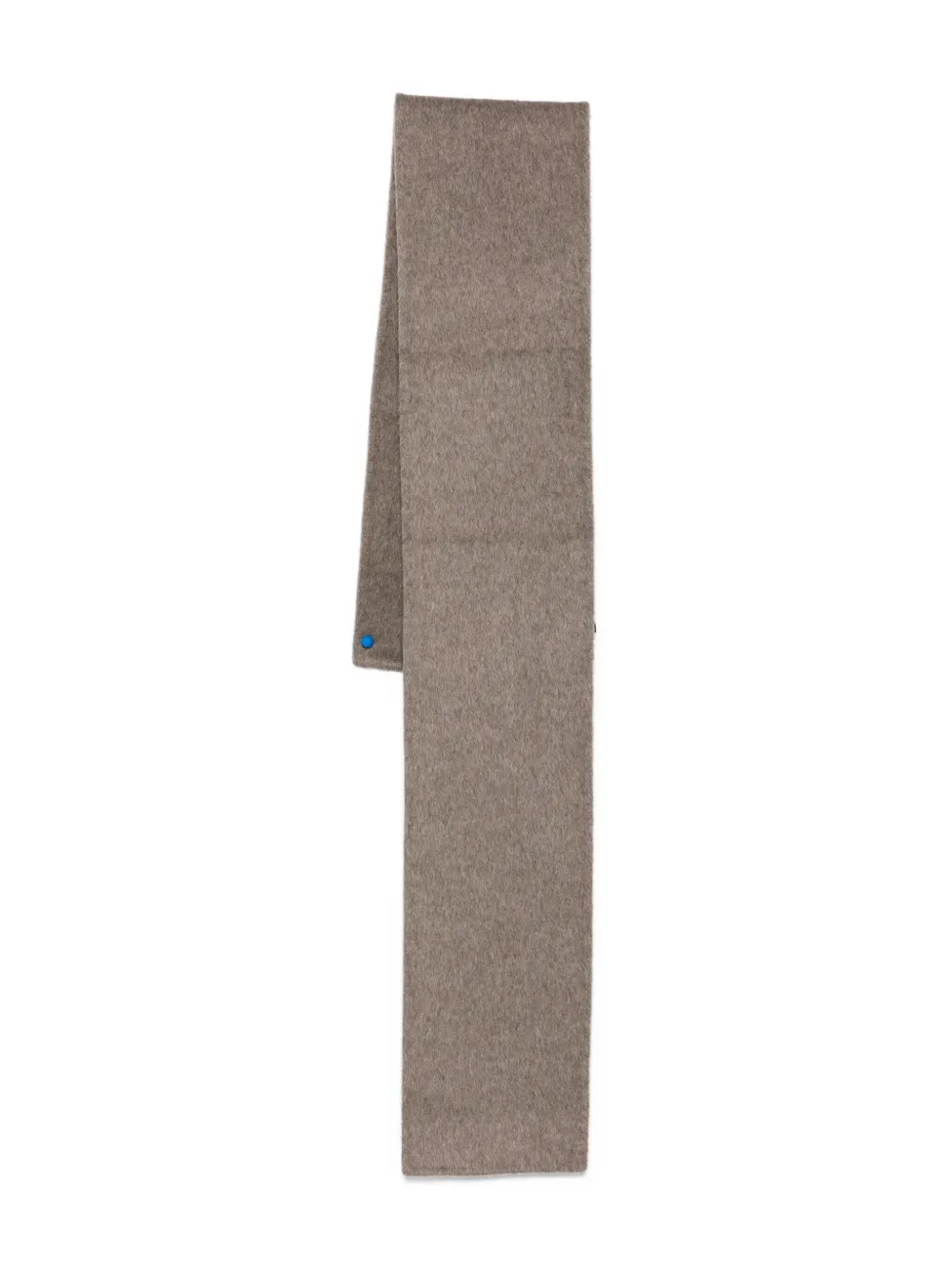 Arma Brushed-texture Scarf In Gray