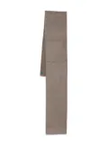 Arma brushed-texture scarf - Grey
