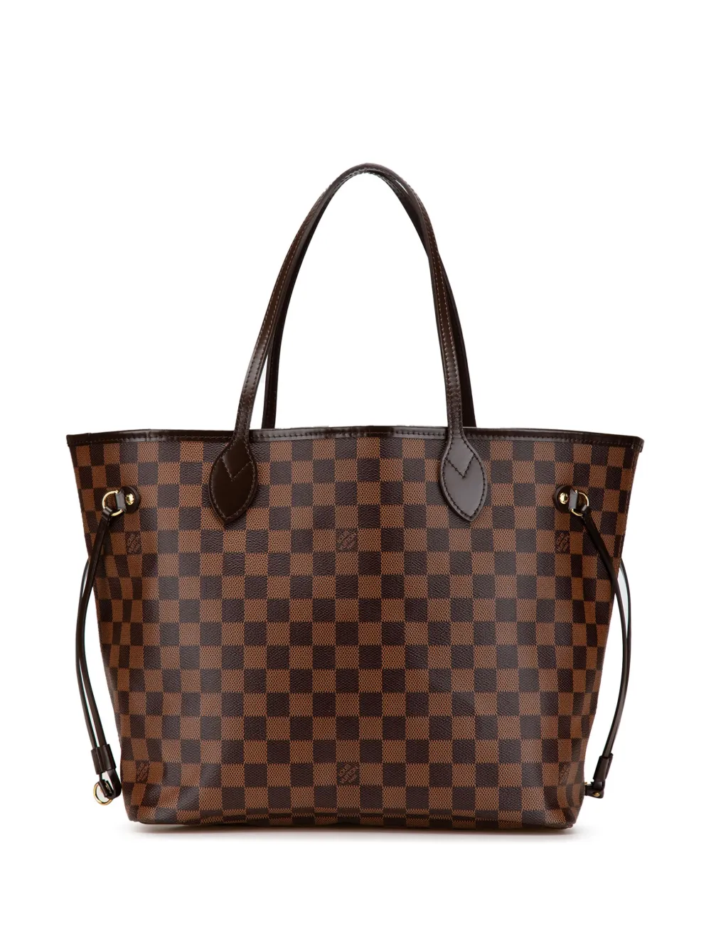 Louis Vuitton Pre-Owned 2015 ダミエ エベヌ ネヴァーフル MM トートバッグ - ブラウン Louis Vuitton Pre-Owned 2015 ダミエ エベヌ ネヴァーフル MM トートバッグ - ブラウン