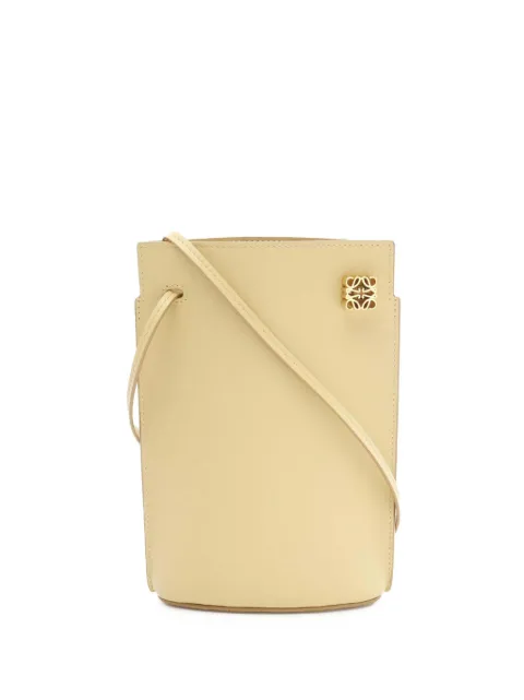Loewe Pre-Owned bolsa crossbody Dice Pocket de piel de becerro 2010-2024