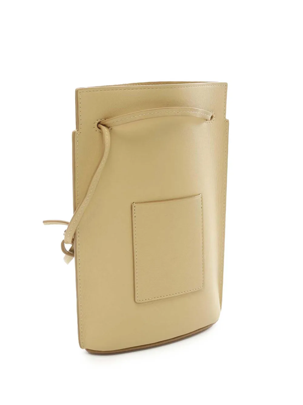 Pre-owned Loewe 2010-2024 Calfskin Dice Pocket Crossbody Bag In Brown