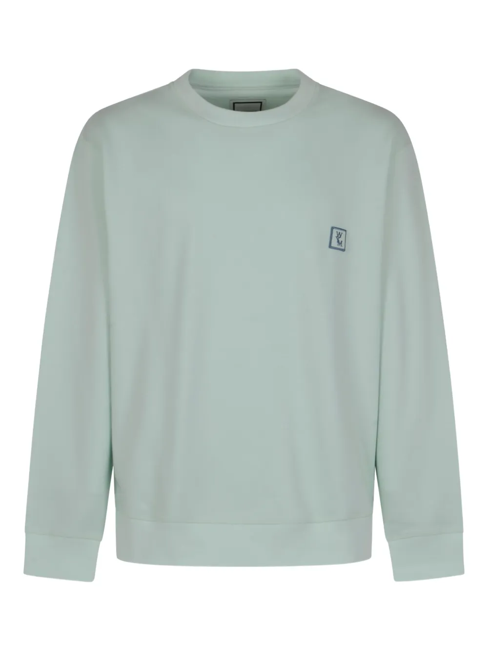 Wooyoungmi sudadera con logo bordado | verde | Image 1