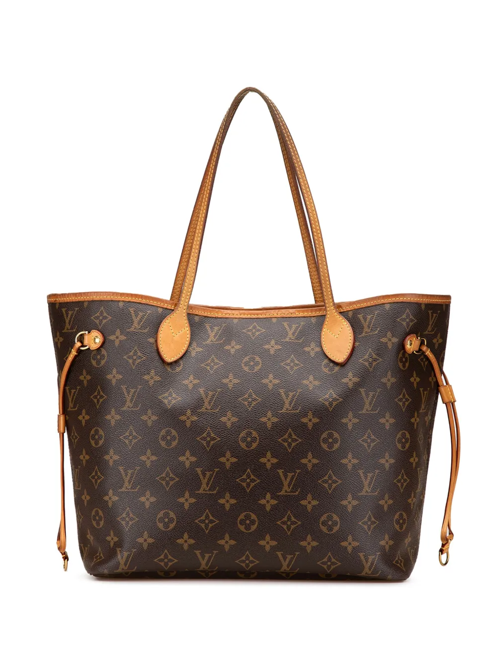 Louis Vuitton Pre-Owned 2017 モノグラム ネヴァーフル MM トートバッグ - ブラウン Louis Vuitton Pre-Owned 2017 モノグラム ネヴァーフル MM トートバッグ - ブラウン
