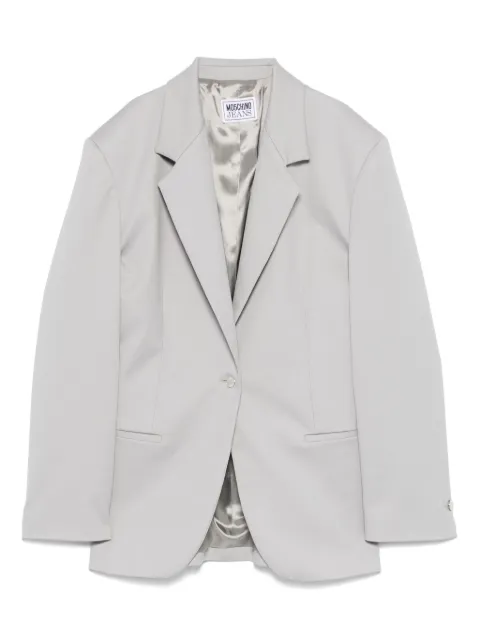 MOSCHINO JEANS single-breasted blazer