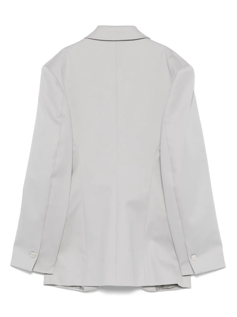 MOSCHINO JEANS Blazer met enkele rij knopen Grijs