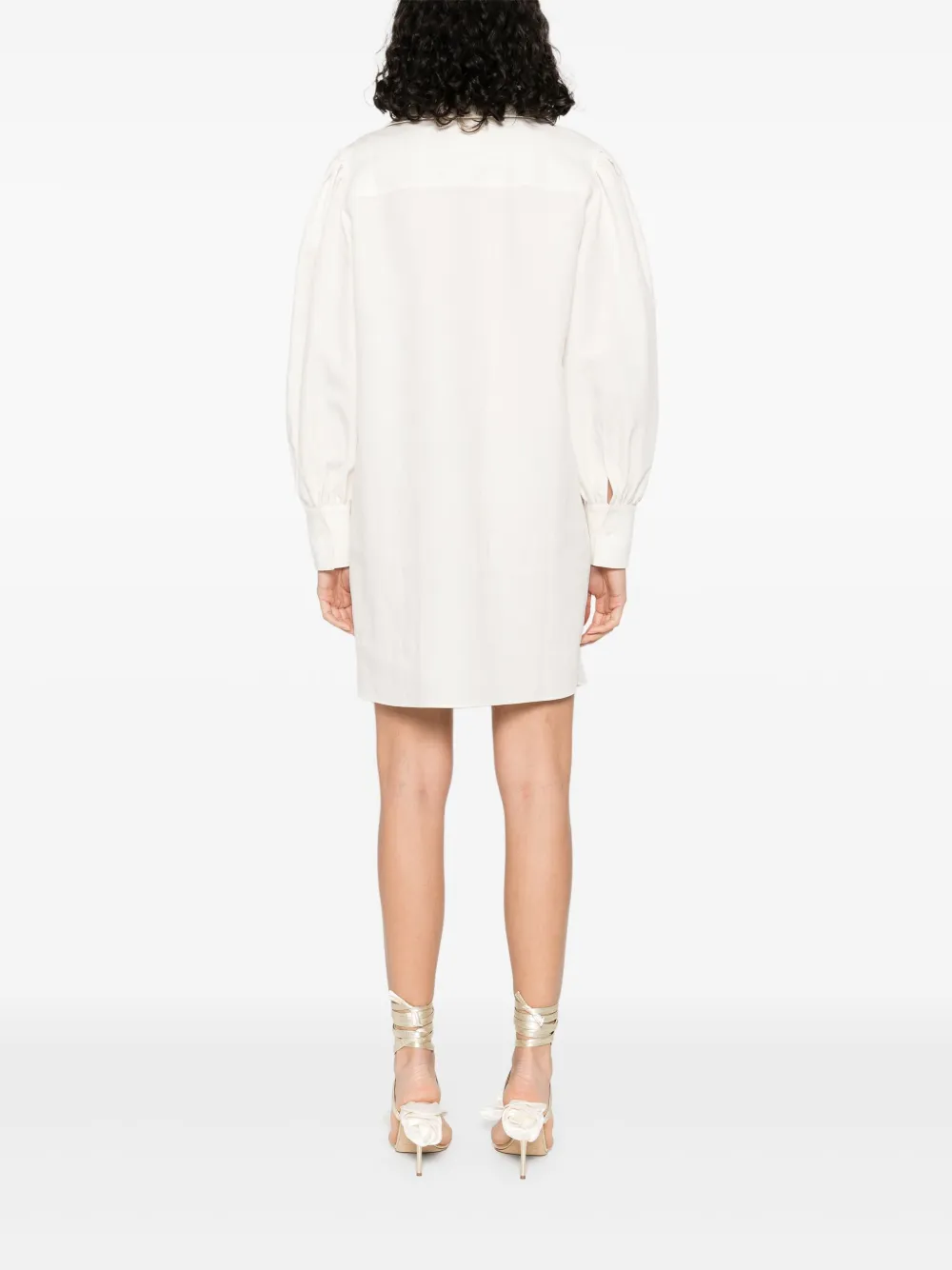 Givenchy Linnen jurk Beige