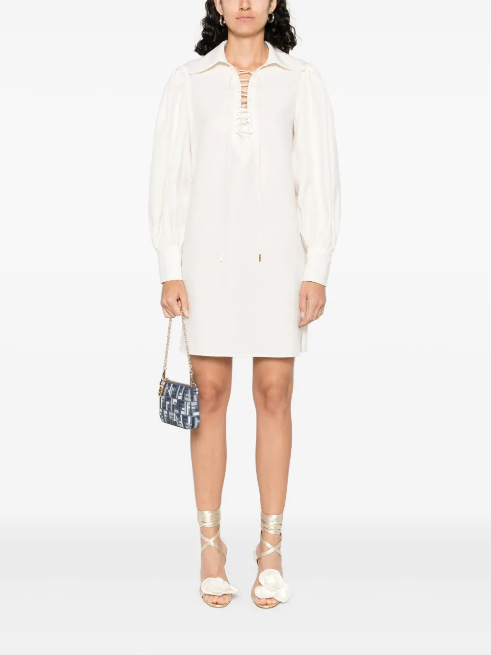 Givenchy Linnen jurk - Beige