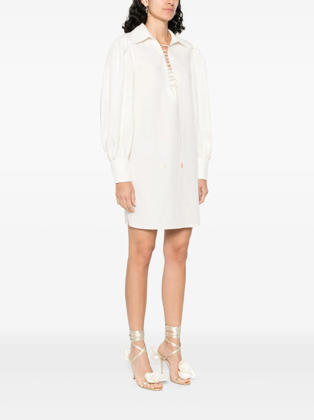 Givenchy Linnen jurk Beige