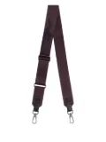 Longchamp logo-printed adjustable shoulder strap - Brown