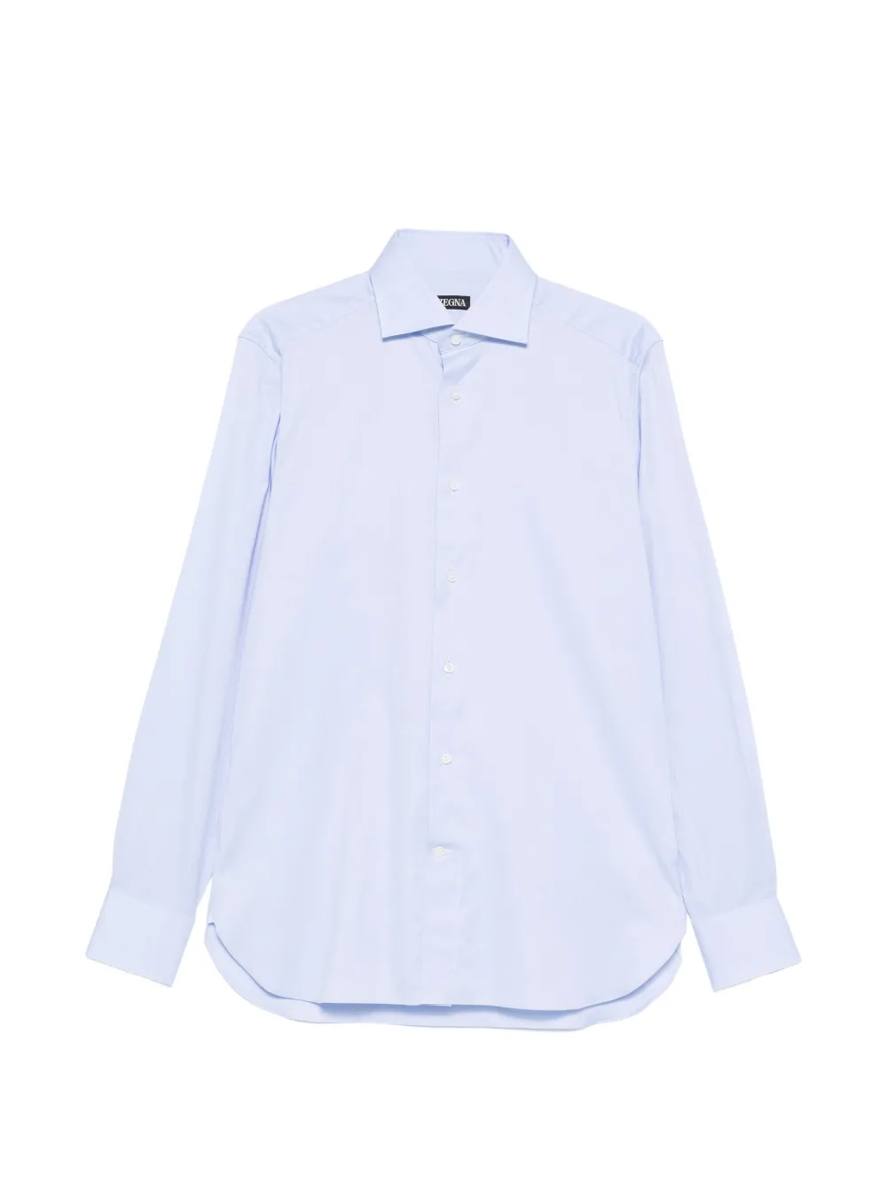Zegna Button-fastening Shirt In Blue