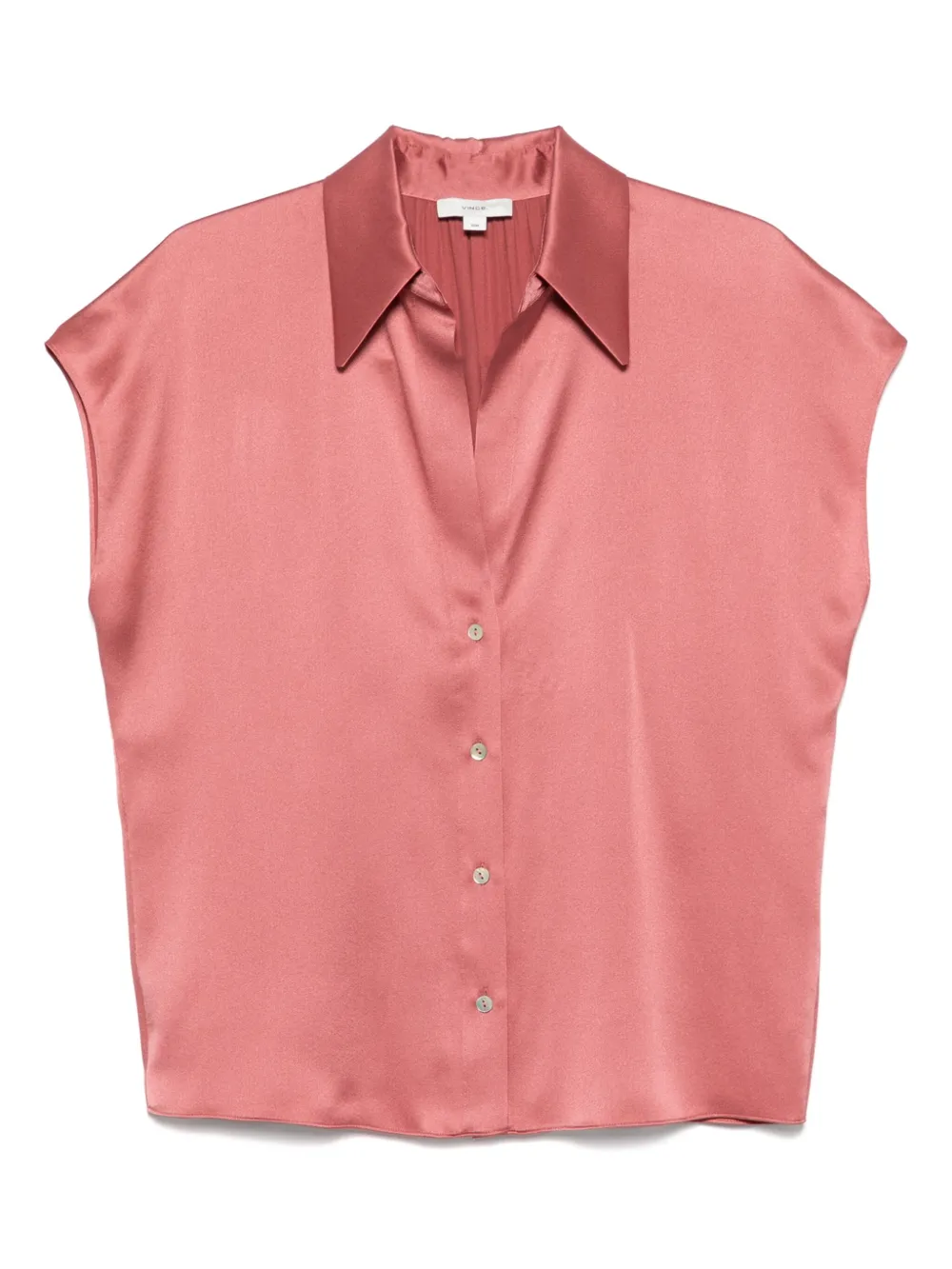 Vince Zijden blouse Roze